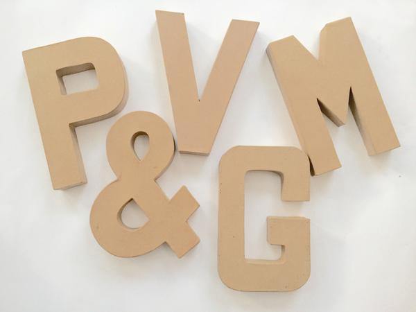 3D Letters - The Craft Central