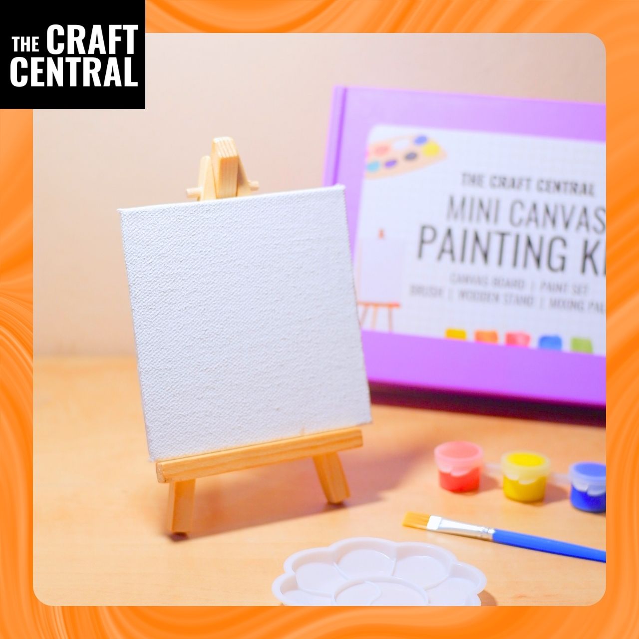 Mini Canvas Painting Kit (The Craft Central)