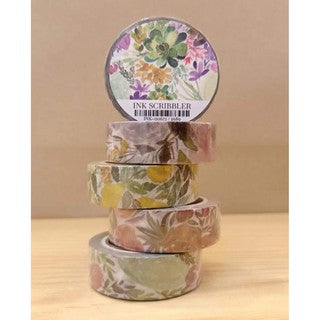 INK Floral Washi Tape