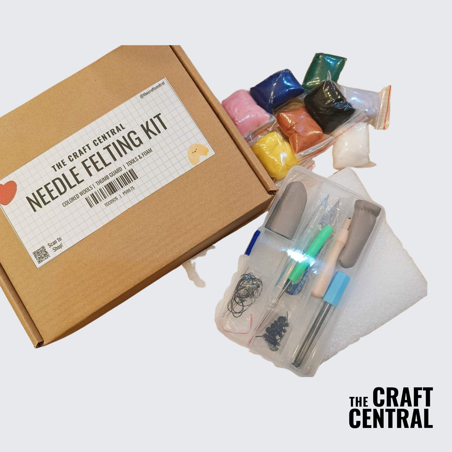 TCC Needle Felting Kit - The Craft Central