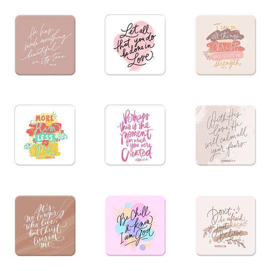 INK Scribbler Square Magnets Batch 03 - The Craft Central