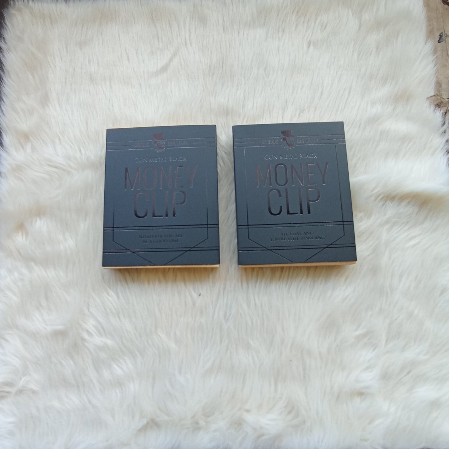 SRG Money Clip Gun Metal Black