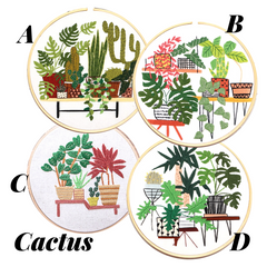 CTR Cactus Embroidery Kit