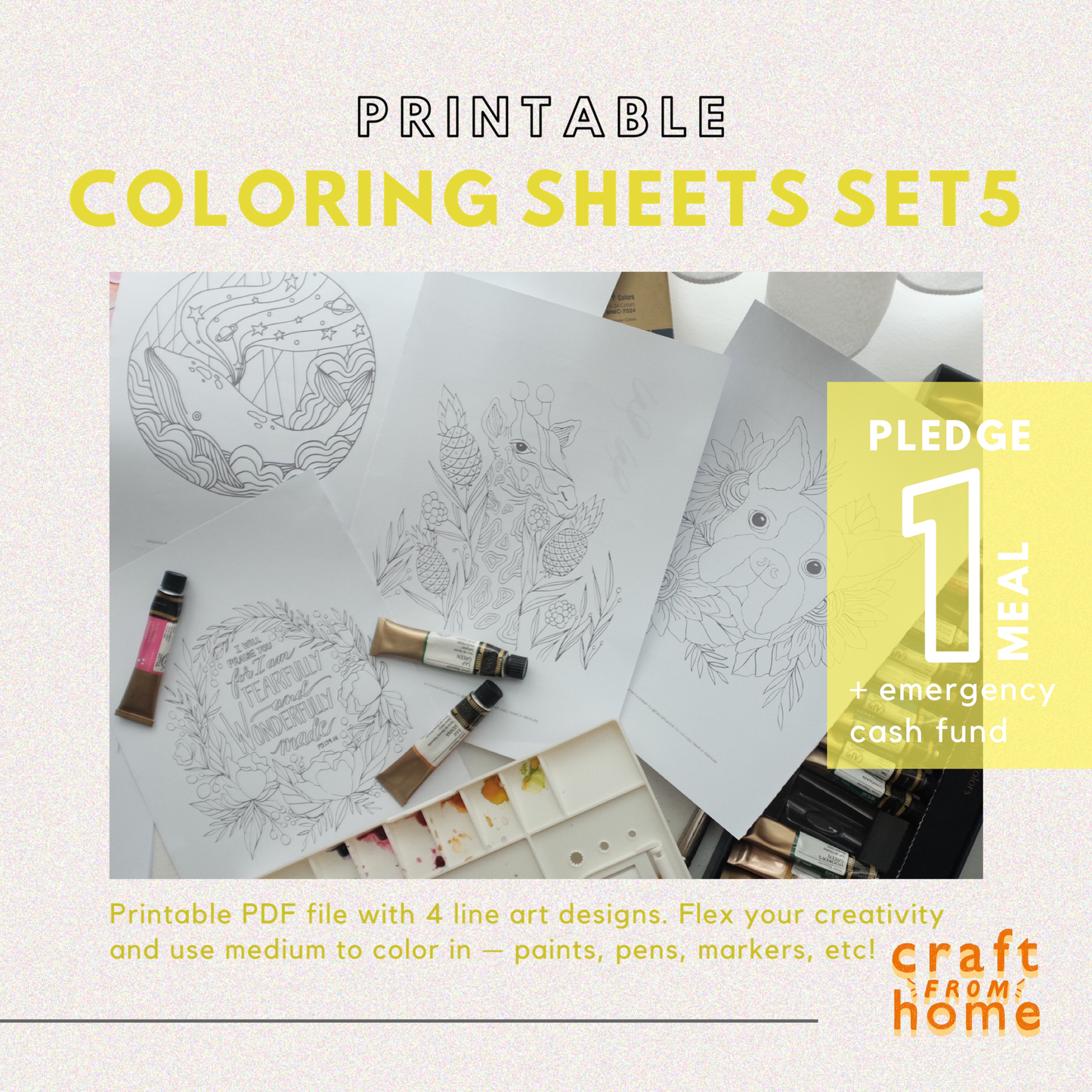 TCC Coloring Sheets Set5: Wildlife