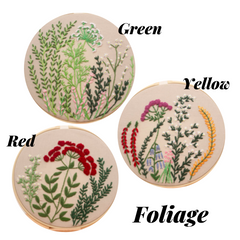 CTR Foliage Embroidery Kit
