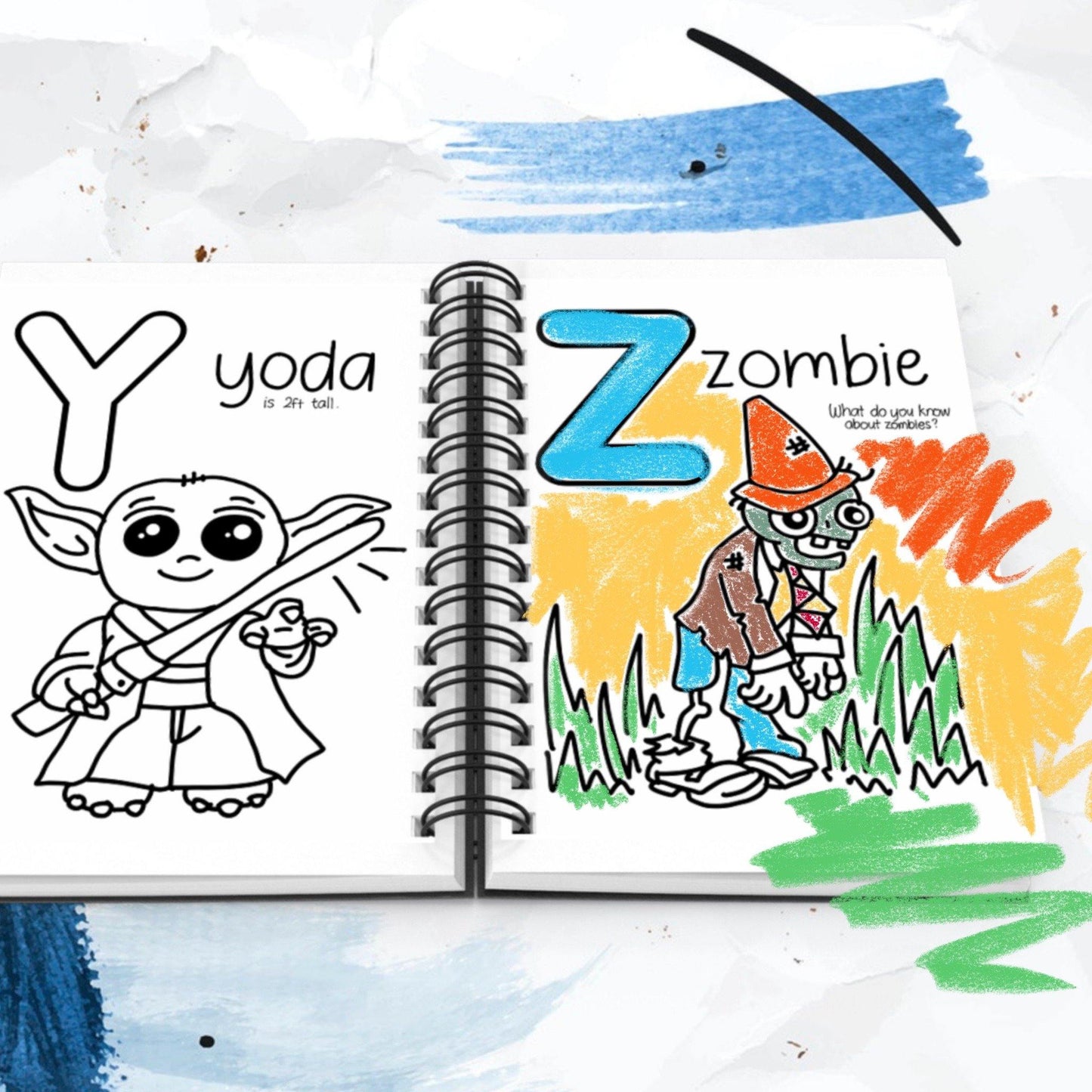 Not Your Usual Alphabet Coloring Book - The Craft Central