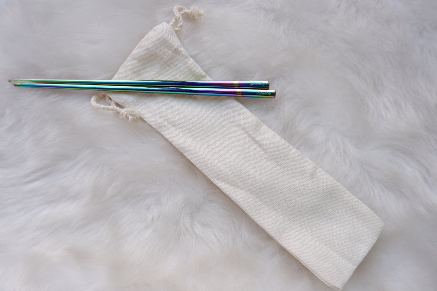 GUB Reusable Chopsticks with Linen Bag