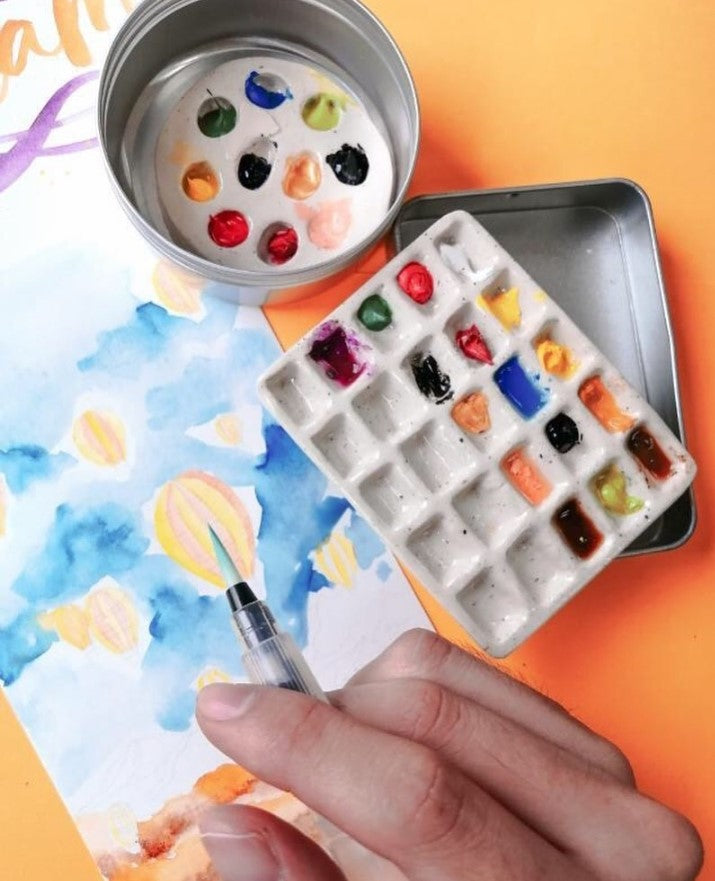 TCC CERAMIC PALETTE RECTANGLE AND ROUND