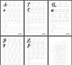 TCC Printable Workbook: Whimsical Calligraphy