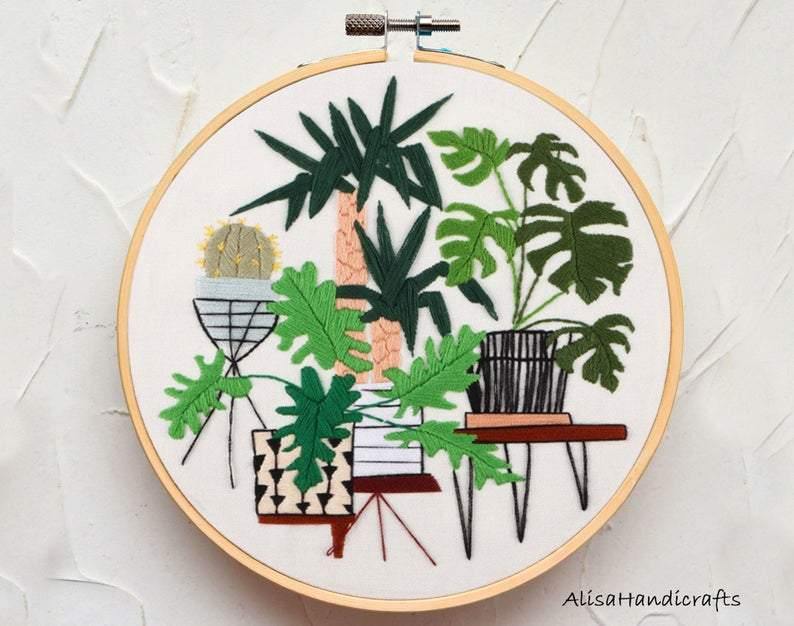 Cactus Embroidery Kit - The Craft Central
