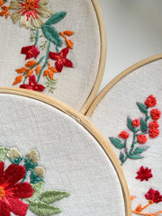 CTR Marsala Garden Embroidery Kit