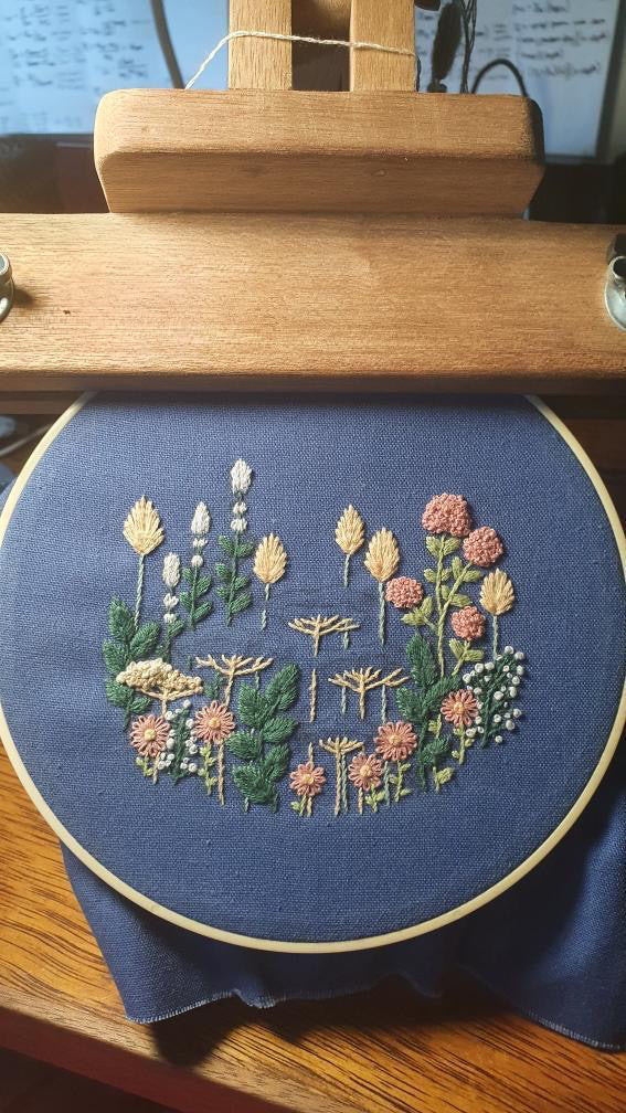 CTR Floral Dreams Embroidery Kit