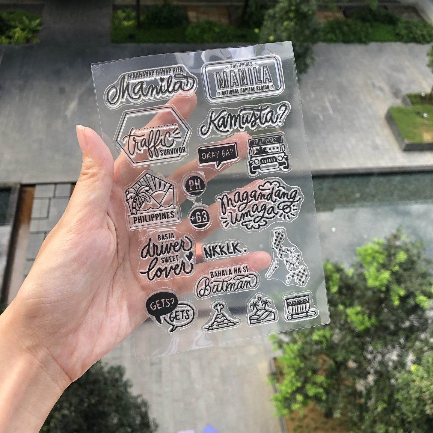 Pinoy Clear Stamps Batch 01 - The Craft Central