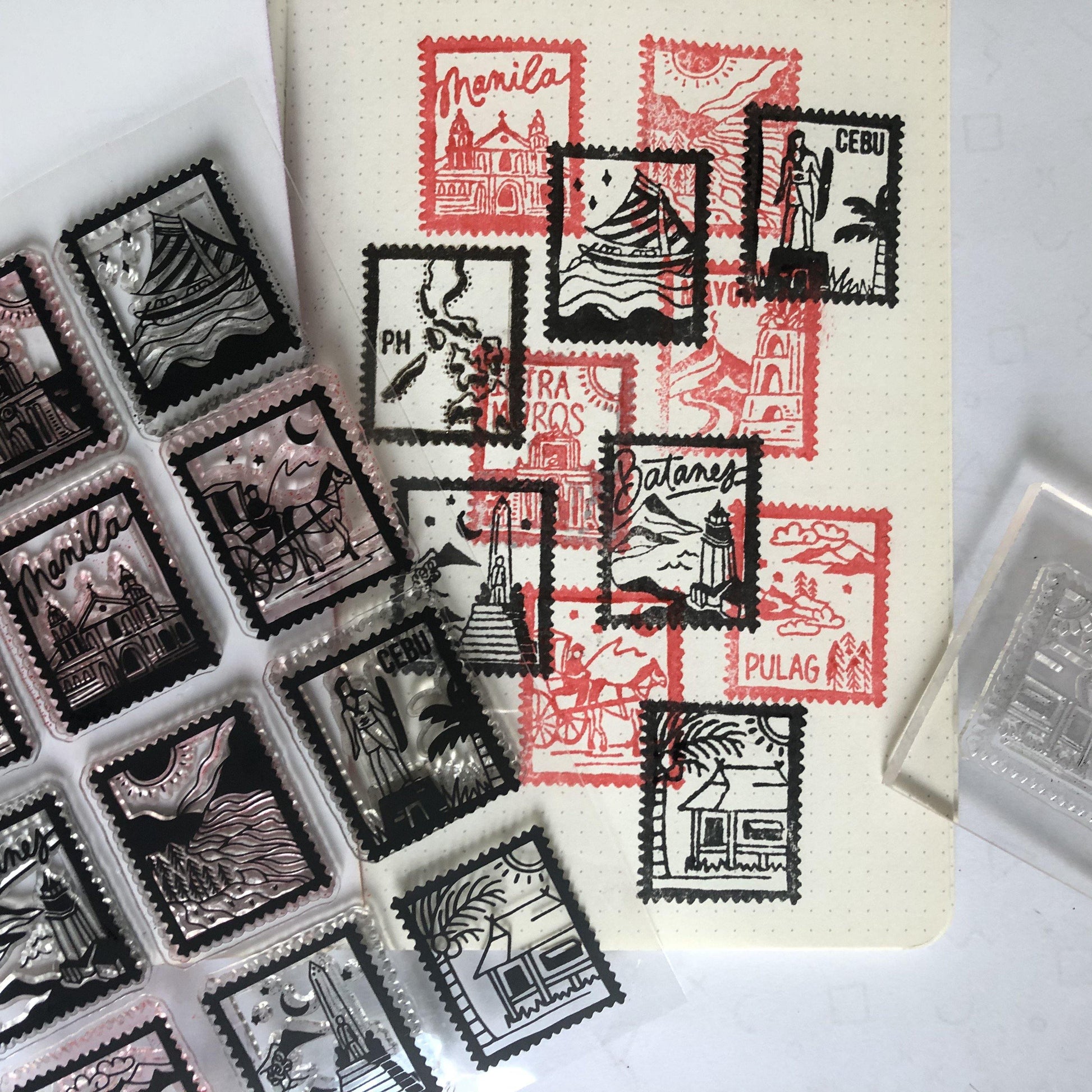 Pinoy Clear Stamps Batch 01 - The Craft Central