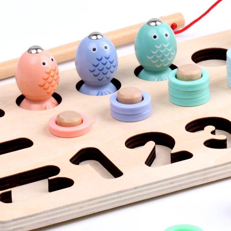 3 in 1 Wooden Math Play Set - The Craft Central