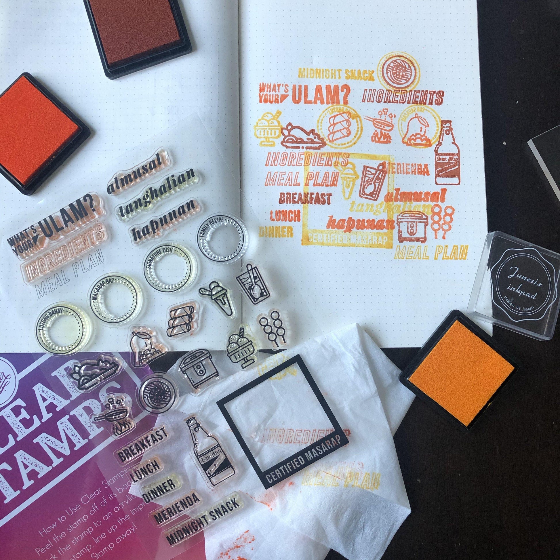 Pinoy Clear Stamps Batch 01 - The Craft Central