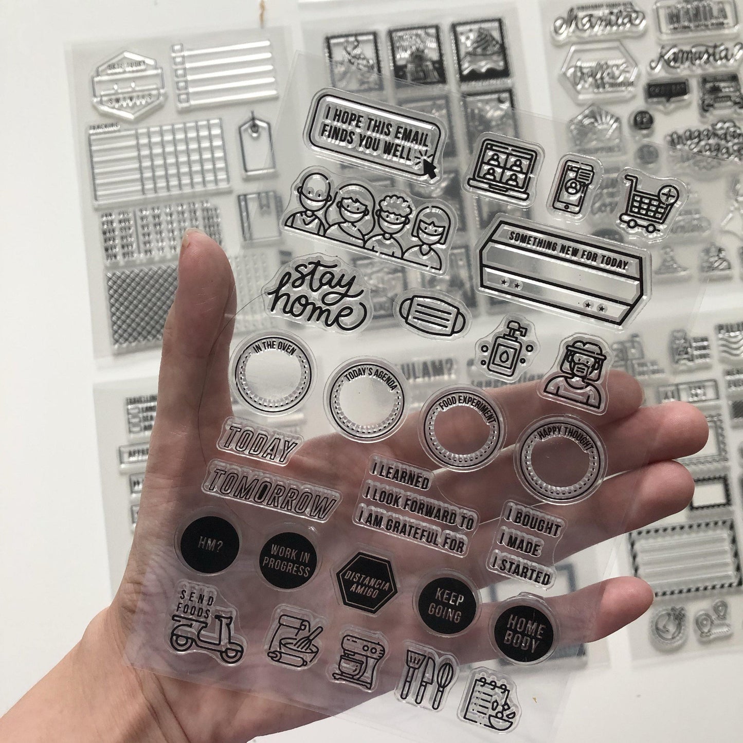 Pinoy Clear Stamps Batch 01 - The Craft Central