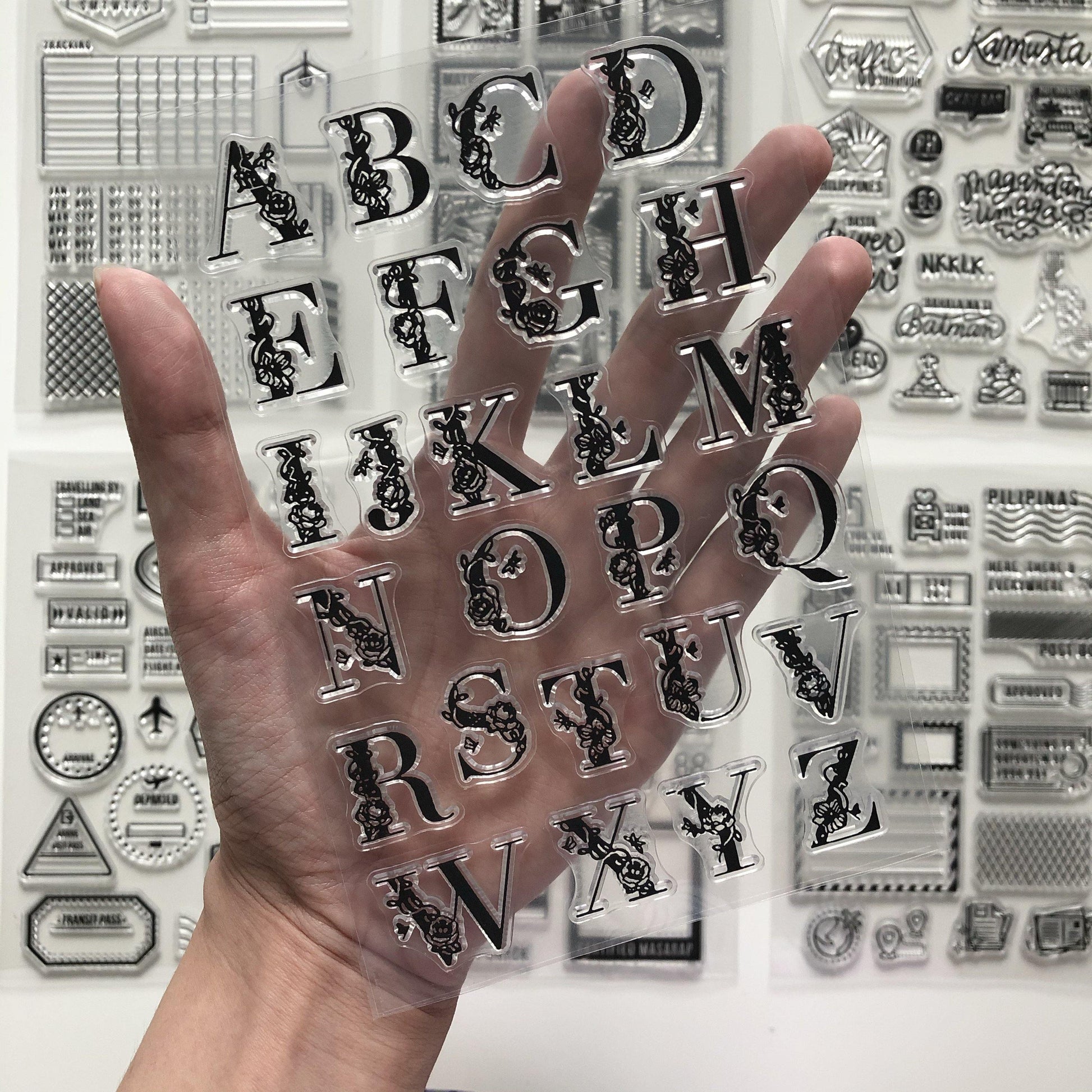 Pinoy Clear Stamps Batch 01 - The Craft Central