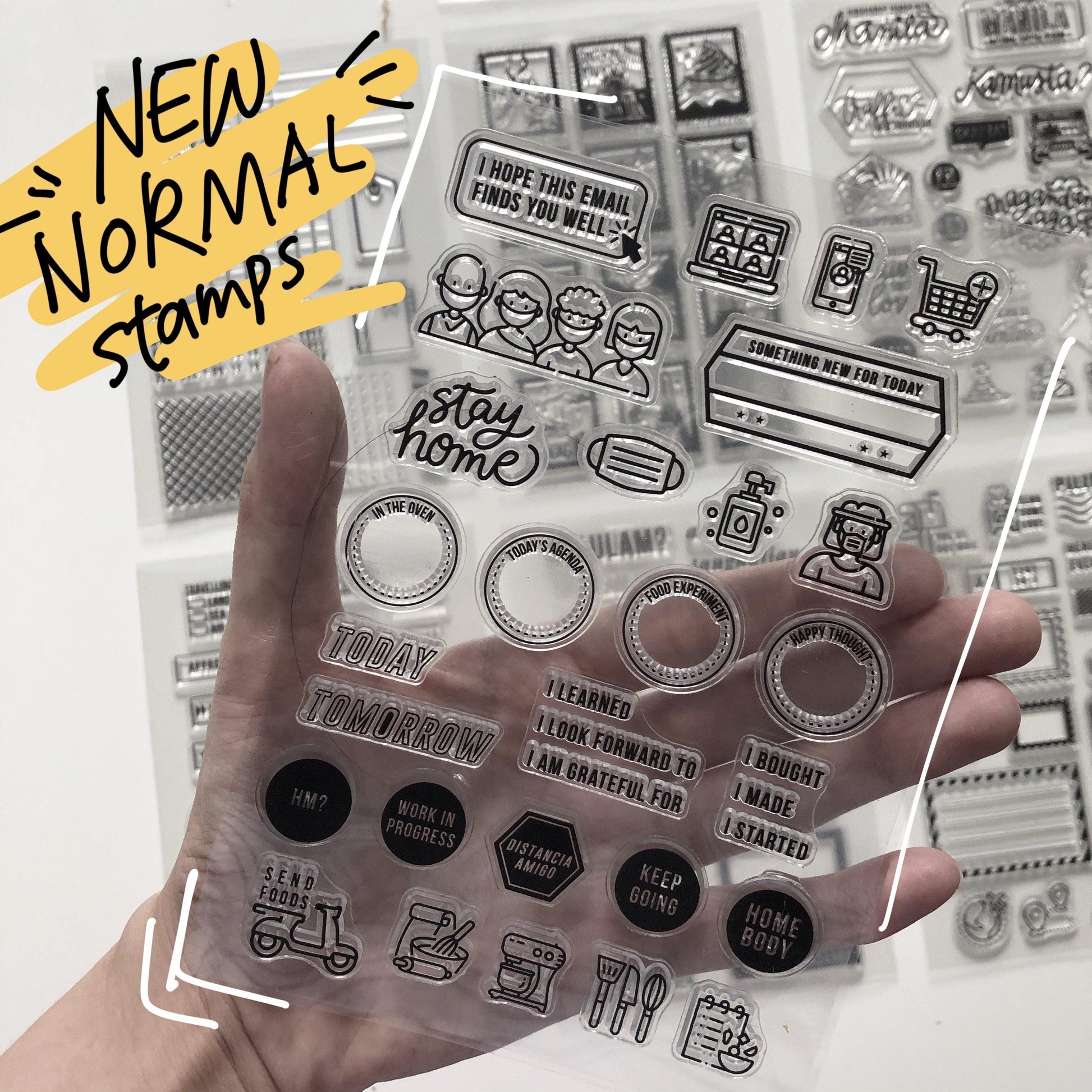 Pinoy Clear Stamps Batch 01 - The Craft Central