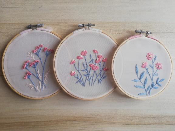CTR Sheer Blush Embroidery Kit