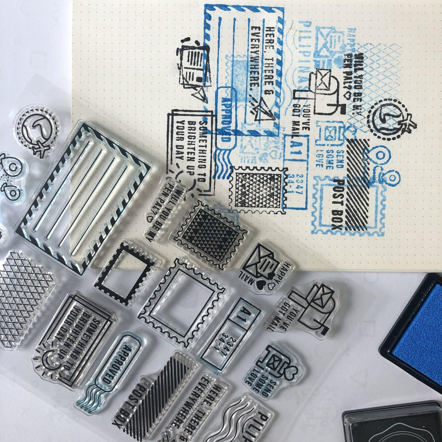 Pinoy Clear Stamps Batch 01 - The Craft Central