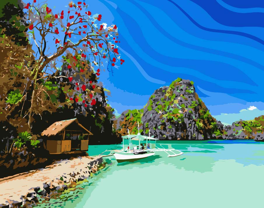 TCC Original Paint by Numbers - Coron