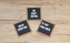 TCC Letter Board Gift Tags