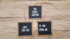 TCC Letter Board Gift Tags