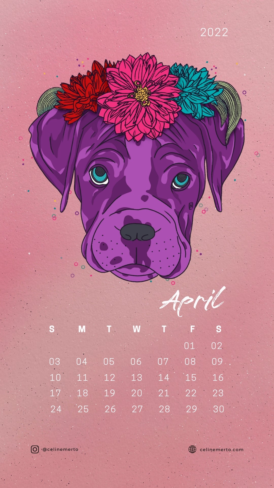 April 2022 Free Calendar!!!