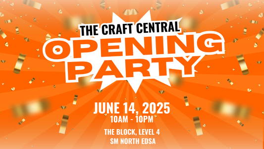 The Craft Central Opening Party at SM North Edsa Branch! 🎉