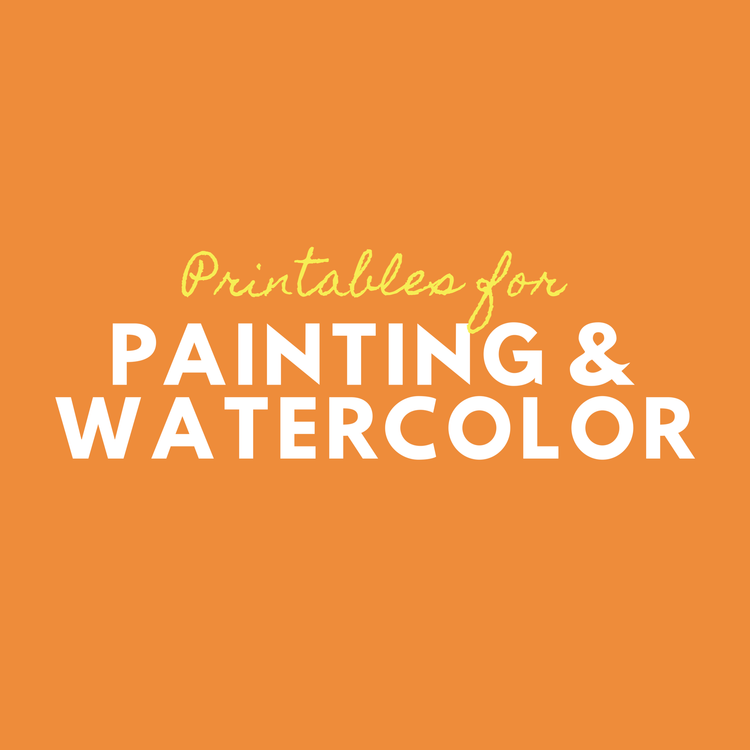 Printables for Painting - The Craft Central