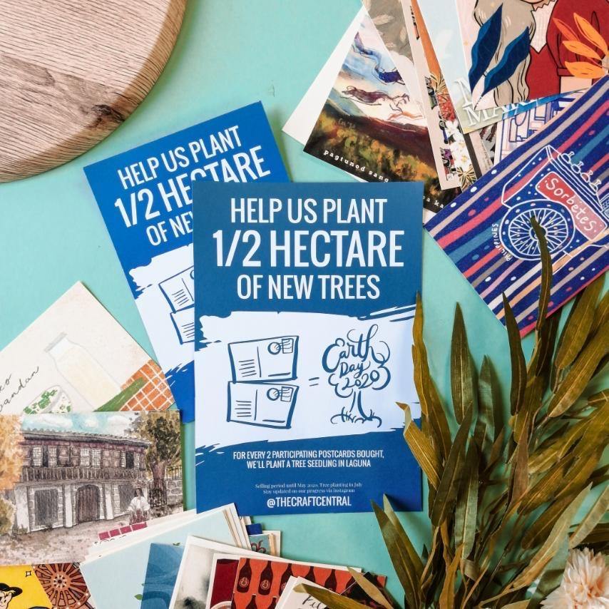 Tree Planting Postcards - The Craft Central