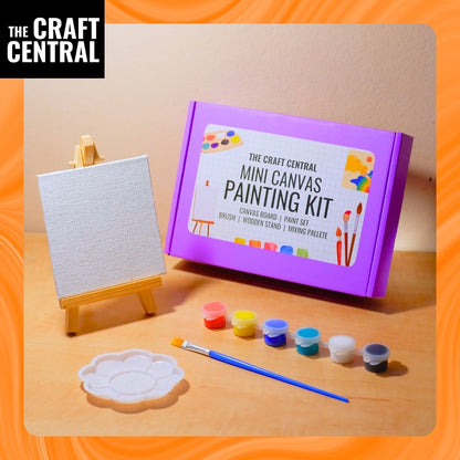 Mini Canvas Painting Kit (The Craft Central)
