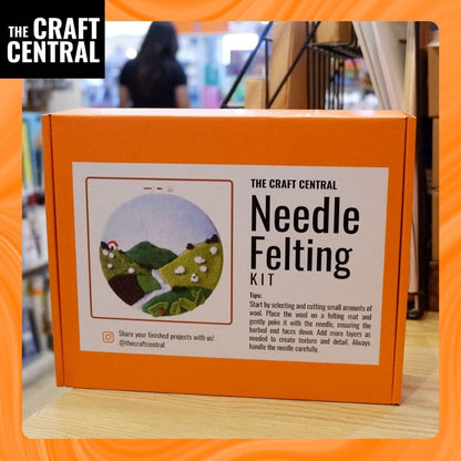 2D  Needle Felting Kit - The Craft Central