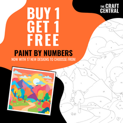 “BUY One GET One FREE” Paint by Numbers