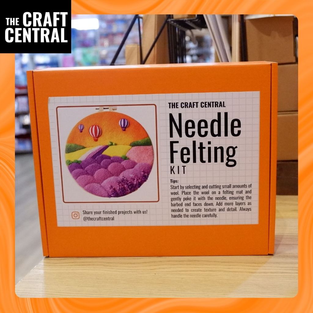 2D  Needle Felting Kit - The Craft Central