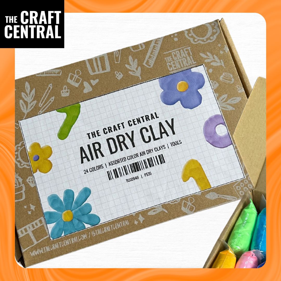 TCC Air Dry Clay Kit 24 colors