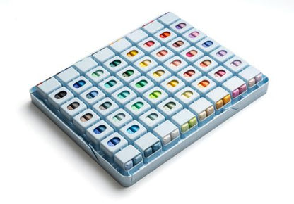 Miya Himi Gouache 112 Colors Twin Cup Set