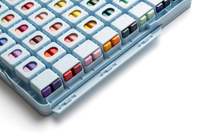 Miya Himi Gouache 112 Colors Twin Cup Set