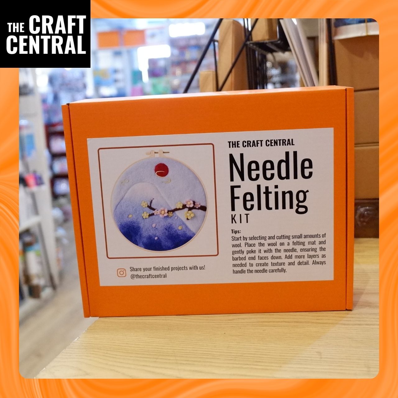 2D  Needle Felting Kit - The Craft Central