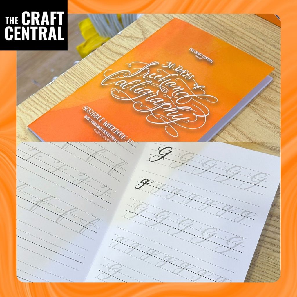 Freehand Pointed Pen Calligraphy Workbook