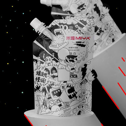 Miya Himi Titanium White Gouache Sachet 300ml