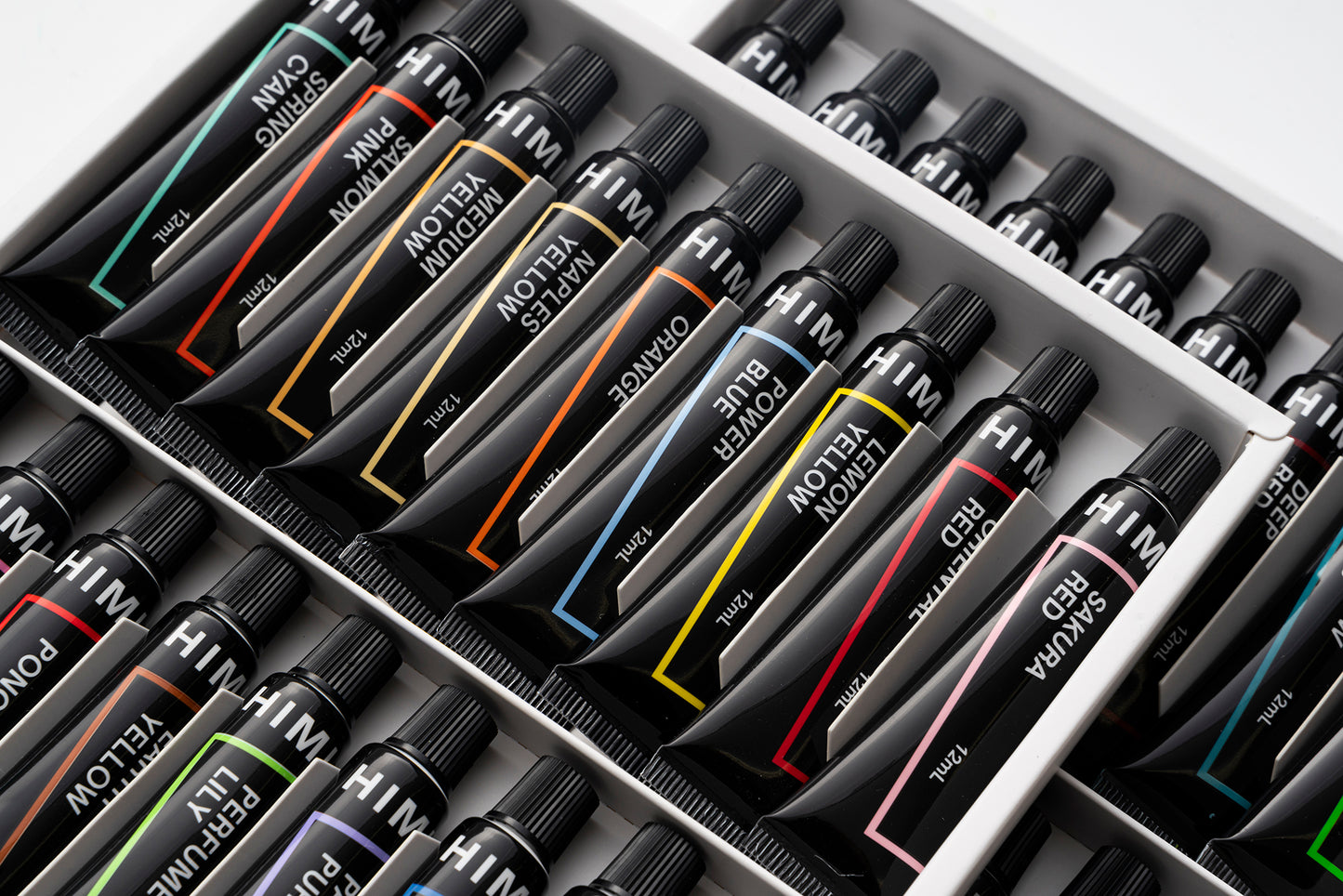 TCM Miya Himi 12ml Acrylic Paint Tube Set