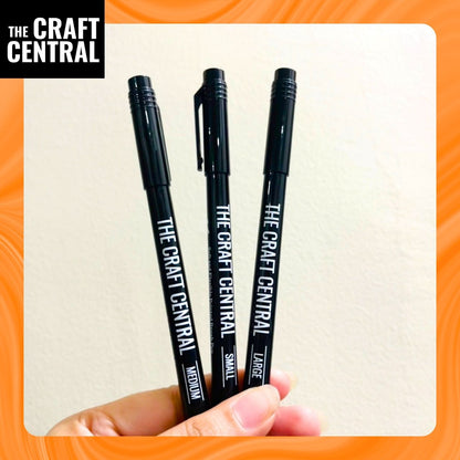 TCC Calligraphy Brush Pens - Set of 3