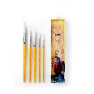 TCM MIYA HIMI 5PC LITTLE BIRD WATERCOLOR PAINT BRUSHES
