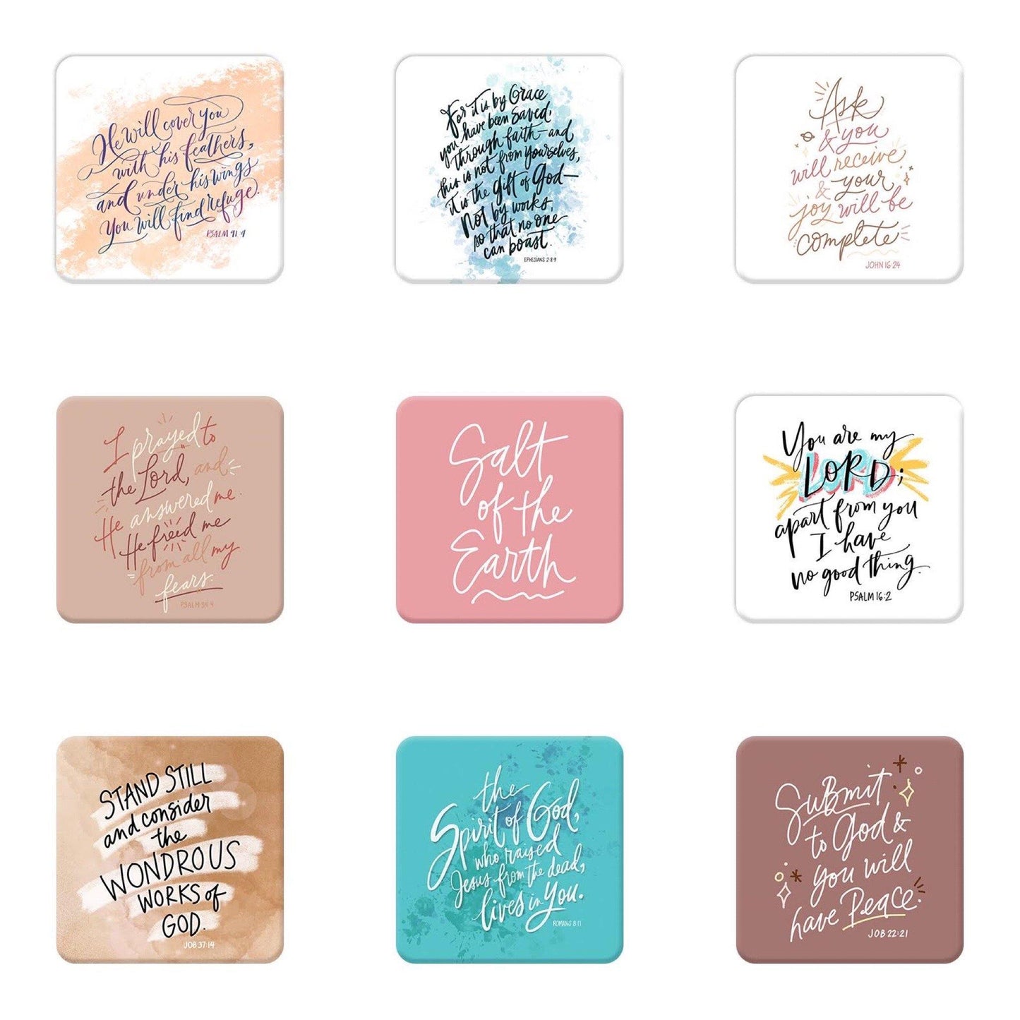 INK Scribbler 2020 Square Magnets Batch 01 - The Craft Central