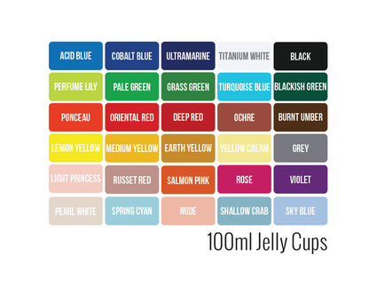 Miya Himi 100ml Gouache Jelly Cups