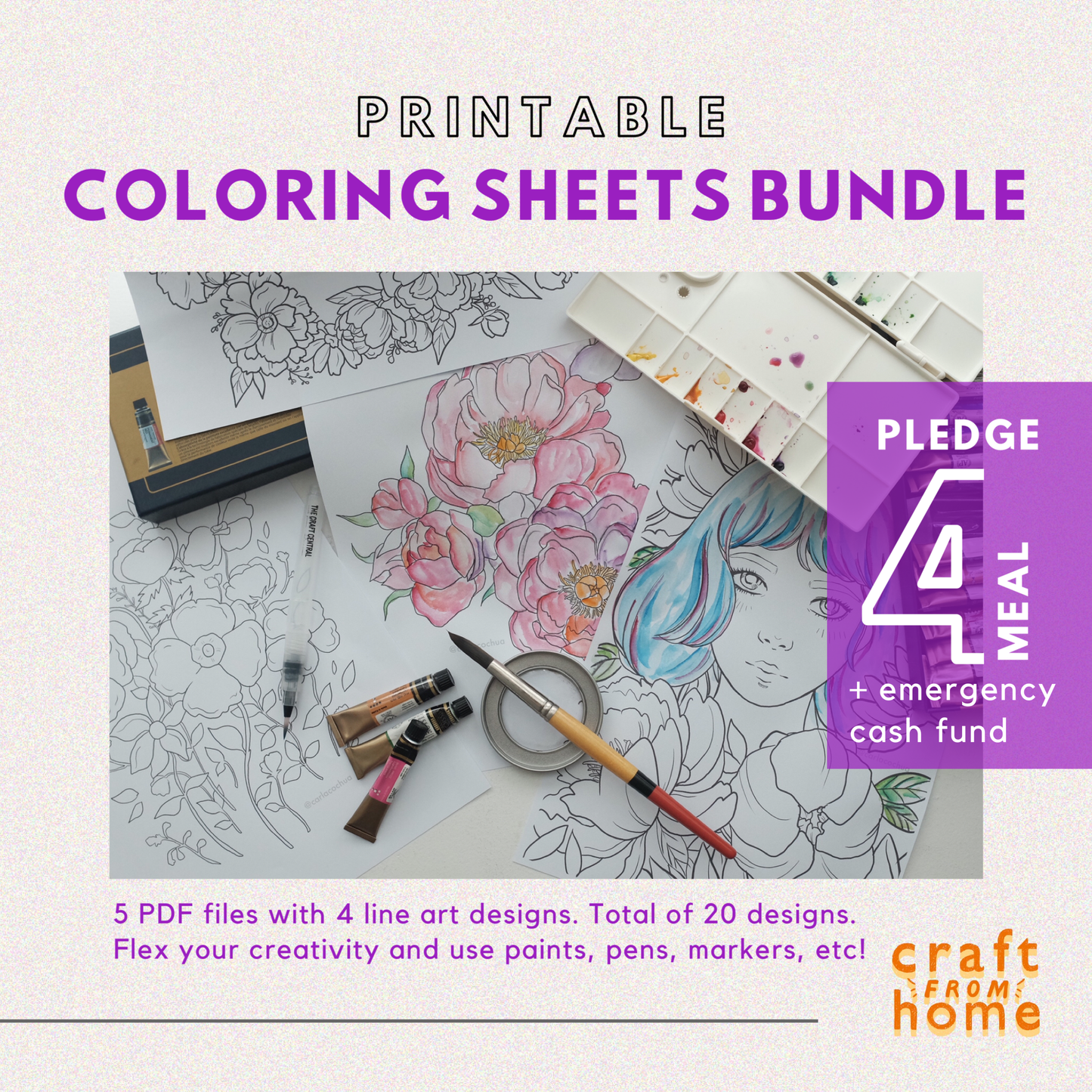 TCC Coloring Sheets Bundle 5in1