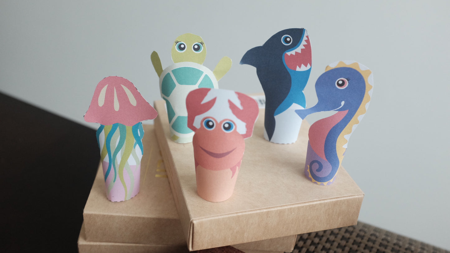 TCC Finger Puppets - Under the Sea