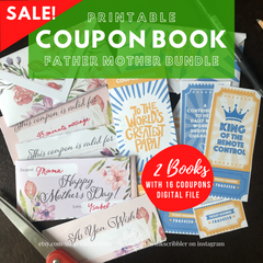 TCC Bundle: Father's Mother's Day Coupon Book